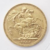 Victorian sovereign 1880
