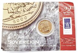 Gold sovereign 2000, brilliant uncirculated