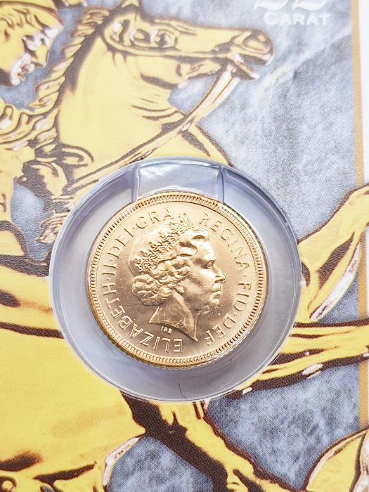 Gold half-sovereign 2000, brilliant uncirculated - Image 4 of 4