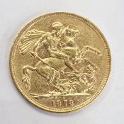 Victorian sovereign 1878