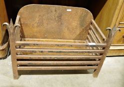 Cast iron fire grate