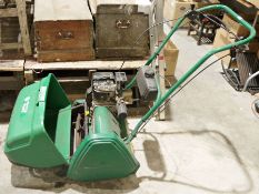 Suffolk Punch cylinder petrol lawnmower, model 17s