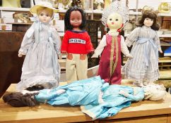 Collection of dolls (1 box)