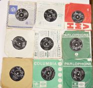 Quantity of 45s to include Buddy Holly 'It's Not My Fault', The Animals 'House of the Rising Sun',