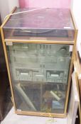 Vintage Amstrad stereo unit to include stereo amplifier, stereo tuner and twin cassette deck, a