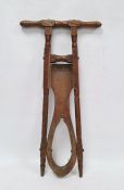 Antique oak boot jack