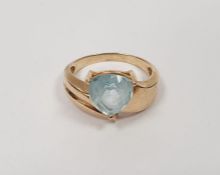 10ct gold and amethyst set ring, 3g total approx. ring size OCondition Reportthe ring - size O