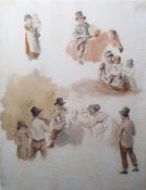 Robert Hills (1769-1844)  Pencil and watercolour  