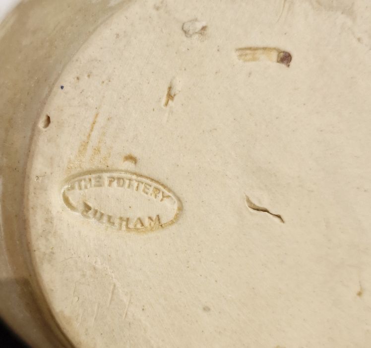 Mixed lot of studio pottery to include The Fulham Pottery jug, 'The Orkney Pottery' floral decorated - Image 16 of 18