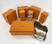 Hermes silk scarf -  La Promenade de Longchamps' , designed by Philip Ledoux, (not with original