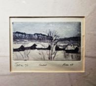 Kira (20th Century) Etching 