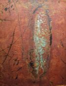 Hiroyuki Tajima (Japanese 1911-1984) Woodblock print 'Creation', signed and dated '70 lower right,