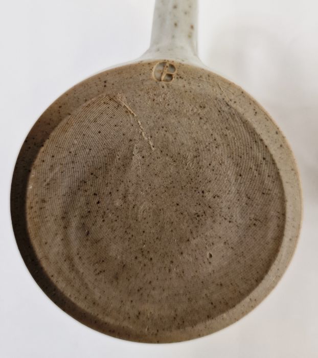 Four studio pottery mugs by the same artist, possibly Andrew Davidson, impressed mark to base, - Image 4 of 8