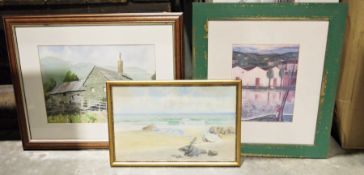 Assorted quantity of prints and records to include the Glenn Miller Years (1 box)