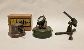 Astra Fort Gun (boxed), Astra Rocket Gun (unboxed) and an Astra spot light (3)