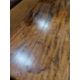 Mahogany foldover top card table with D-mould edge, having concertina action opening to 91cm - Image 3 of 21