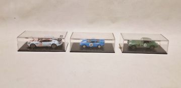 Three Spark diecast model cars to include S0585 Aston Martin DB2 no.19 LM 1949, Aston Martin