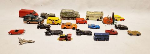 Small quantity of playworn diecast models to include Corgi, Dinky, etc for example Dinky Toys