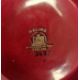 Group of Art Deco lustred pottery bowls and vases comprising a Maling ruby red lustre waisted - Image 4 of 6