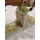 Beswick pottery model of a horse and rider jumping a fence, printed black marks, the female rider - Image 10 of 17