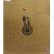 Royal Doulton stoneware 'Army Club' cigarettes advertising ashtray, with painted black marks, 14cm - Image 4 of 17