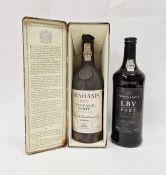Fortnum & Mason's 2000 LBV port and a Grahams 1977 vintage port (2)