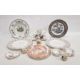 W & R (Stoke-on-Trent) Carlton pattern pottery butter dish and cover, 22cm wide, a Royal Worcester - Image 1 of 8