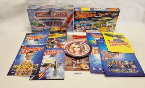 Thunderbirds International Rescue Game, Thunderbirds Monopoly, Thunderbirds collectors mugs,