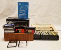 Sinclair ZX Spectrum personal computer, Radio Shack colour computer 2, computer cassette games to