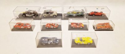 Five Best Model 1/43 diecast model cars to include Ferrari 250 LM 1965, ALFA ROMEO - TZ2 N 124 TARGA