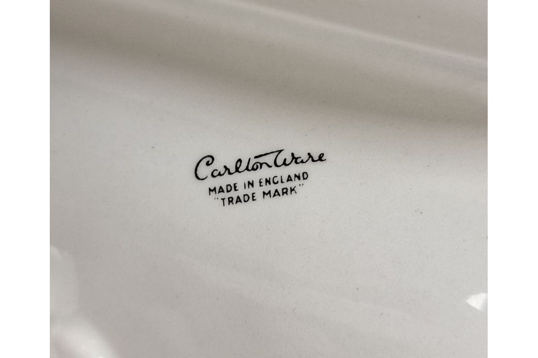 Midwinter 1960's Queensberry striped part-dinner service, printed black marks, comprising a circular - Image 4 of 4