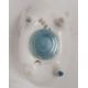 Peggy Ibbotson studio pottery pitcher with floral decoration on white ground 20cm, a pair of - Image 19 of 21