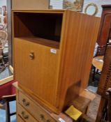 McIntosh teak bedside cupboard