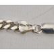Silver chain necklace, 1g approx. and two silver napkin rings both name inscribed, 1g total (3) - Image 4 of 4