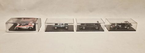 Four Spark diecast model cars to include S1120 Shadow Dn4 no.101 Champion Can-Am 1974, S1443 Lola