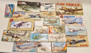 Large quantity of mainly Airfix model kits to include series 6 Short Stirling B.I/III, series 5