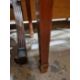 Mahogany foldover top card table with D-mould edge, having concertina action opening to 91cm - Image 13 of 21