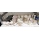 Collection of Belleek porcelain tea wares, including a boxed Shamrock pattern miniature tea service, - Image 3 of 4