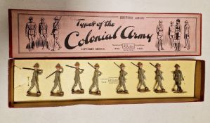 Britains Types of The Colonial Army, New Zealand Infantry (Service Dress), no. 1542 (boxed)