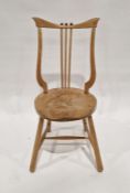 20th century Shaker-style chair with harp-shaped back