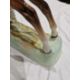 Beswick pottery model of a horse and rider jumping a fence, printed black marks, the female rider - Image 7 of 17