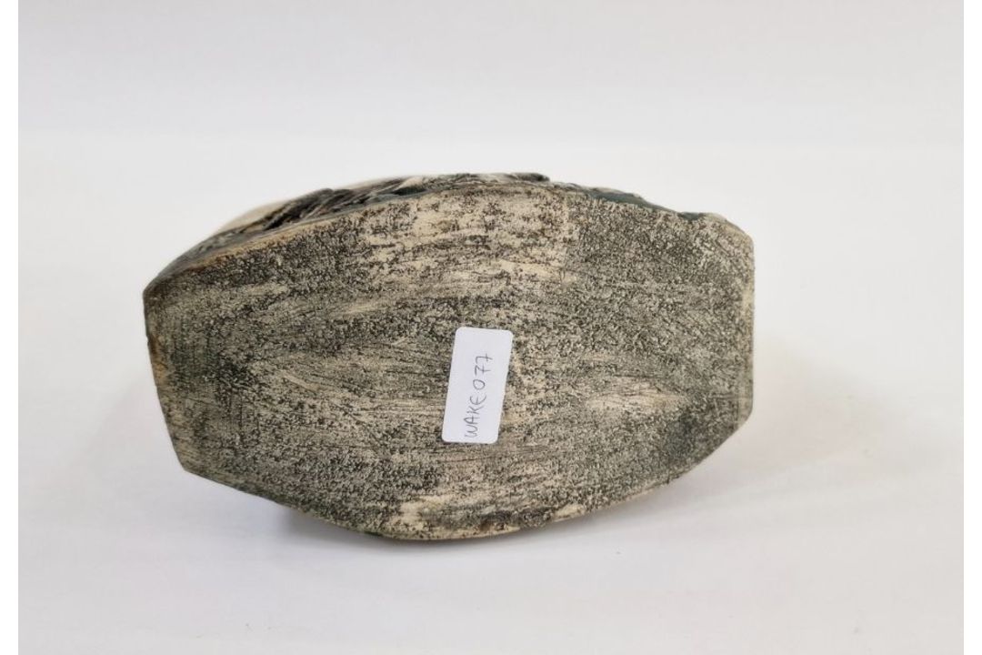 Peter Clough (b.1944) studio pottery landscape vase, marked to side, 24.5cm high approx. - Image 6 of 6