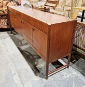 Mid-20th century McIntosh of Kirkcaldy sideboard with four drawers above three cupboards and a