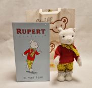 Steiff Rupert Classic (boxed) with bag, 28cm (certificate #02697 of 3000)