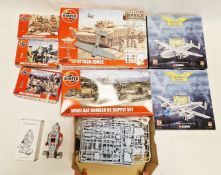 Corgi 'The Aviation Archive' Berlin airlift, another Airfix British Army Attack Force, boxed, Airfix