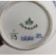 Royal Copenhagen Half Lace pattern blue and white tea wares, printed blue and green marks, - Image 2 of 4
