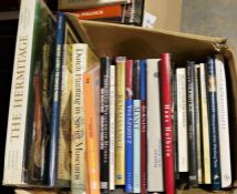 Quantity of books on art and art history to include Dutch Painting, Imperial Palaces of Russia, Hans