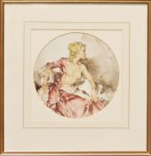 William Russell Flint  Colour print  