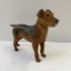 Austrian cold painted bronze models of dogs:- a standard Airedale, 9cm high, a West Highland - Image 3 of 5