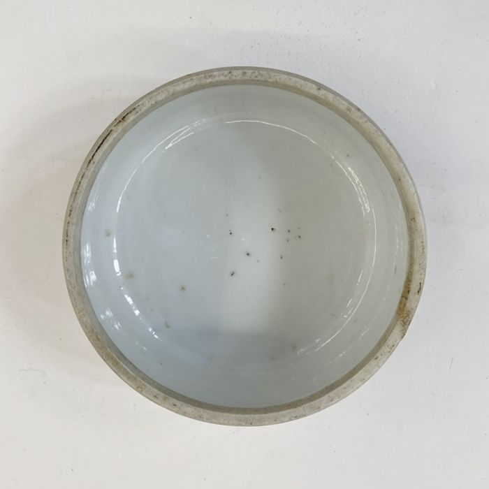 Chinese porcelain ginger jar fitted as a table lamp, ovoid and painted in underglaze blue with - Image 8 of 20